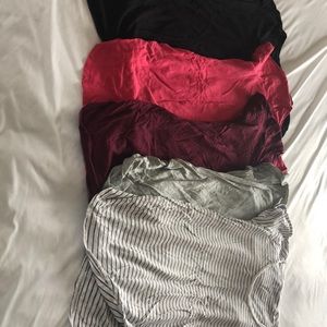 5 Mother Hood Maternity Tee’s.